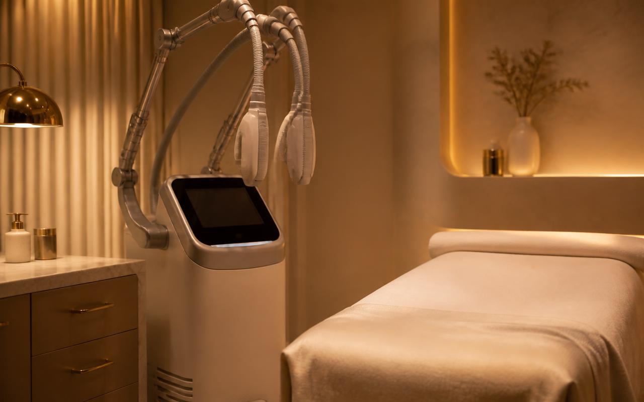 Laser lipolysis body contouring suite at THEIA Aesthetics in San Antonio